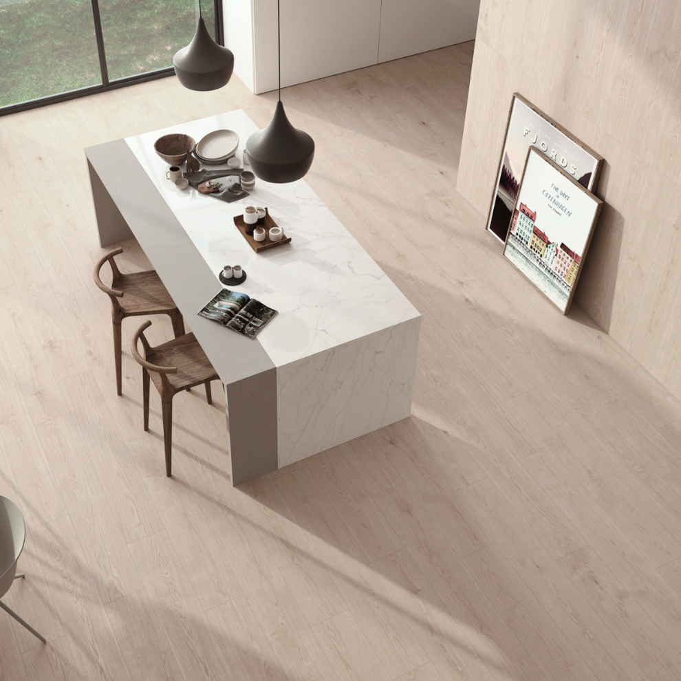 Roble Wood Effect Wall&Floor Porcelain Tile-1200x200mm