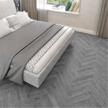 Rosa Azure Herringbone SPC Luxury Click Vinyl Flooring-750x150 mm