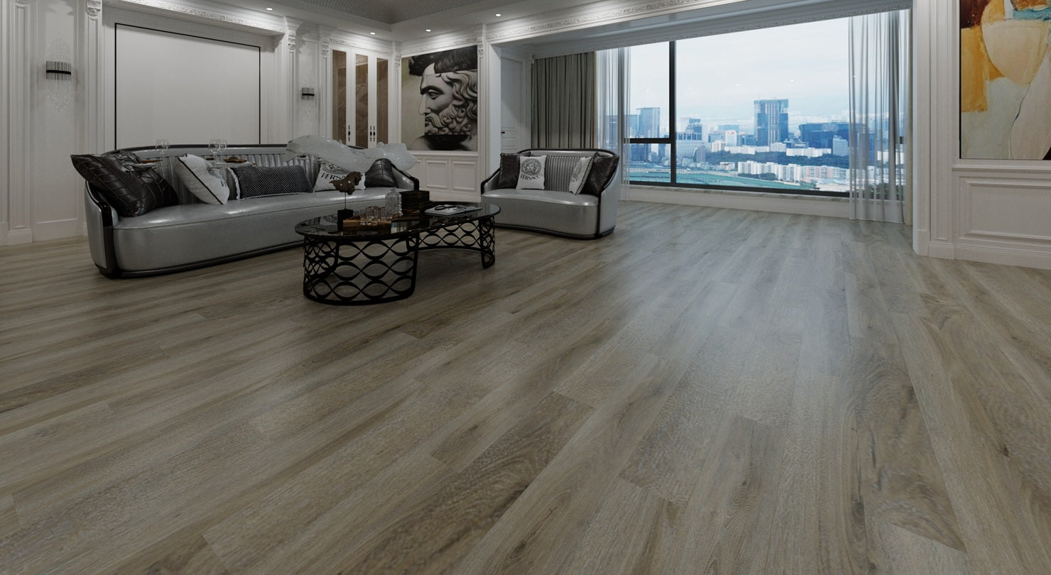 SPC Luxury Click Vinyl Flooring-1220x182 mm