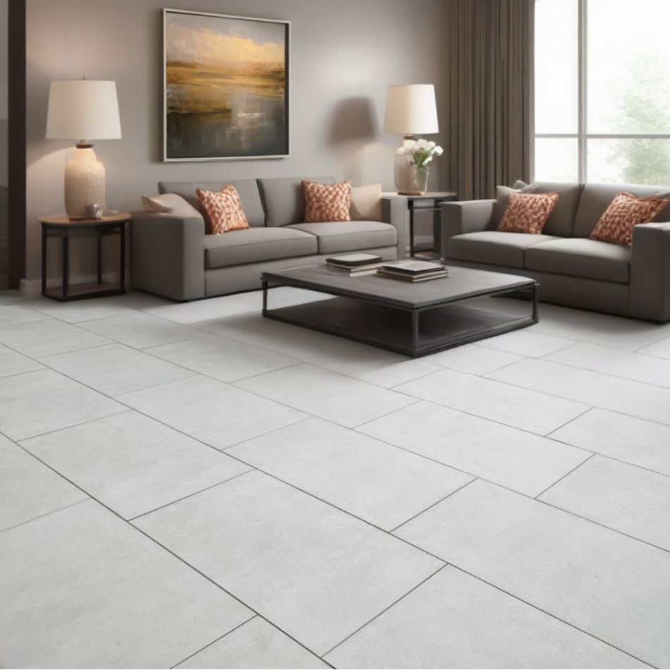 Saturnia White Matt Wall&Floor Porcelain Tile-1200x600mm