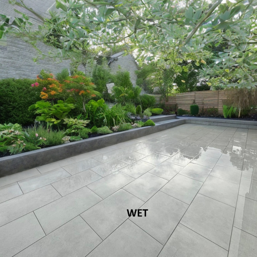 1200X600x20 mm White Outdoor Porcelain Paving Slabs