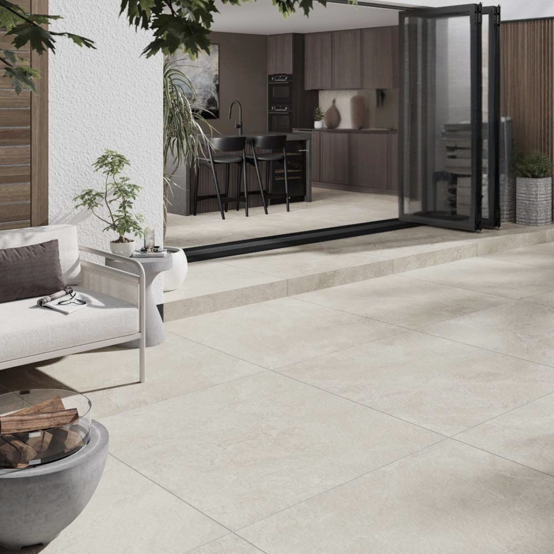 SlateCore Cream Matt Wall&Floor Porcelain Tile-1000x1000x10mm