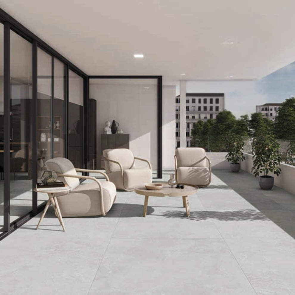 SlateCore Grey Matt Wall&Floor Porcelain Tile-1000x1000x10mm