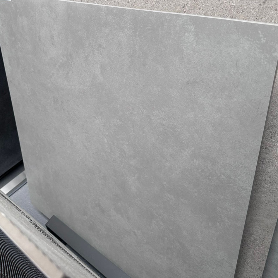 Steel Matt Indoor Wall&Floor Porcelain Tile-800x800mm