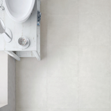 Town Off White Matt Italian Porcelain Tile- 600x600mm