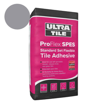Ultra Tile ProFlex SPES Standard Set Flexible S1 Adhesive Grey-20 kg
