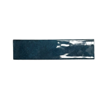 Vintage Aqua Gloss Bumpy Wall Tile 300x75 mm