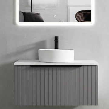 Valley Light Fluted Vanity - 800mm