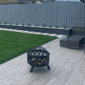 Adaggio Wood Effect Outdoor Porcelain Paving Slabs - 1200x300x20 mm