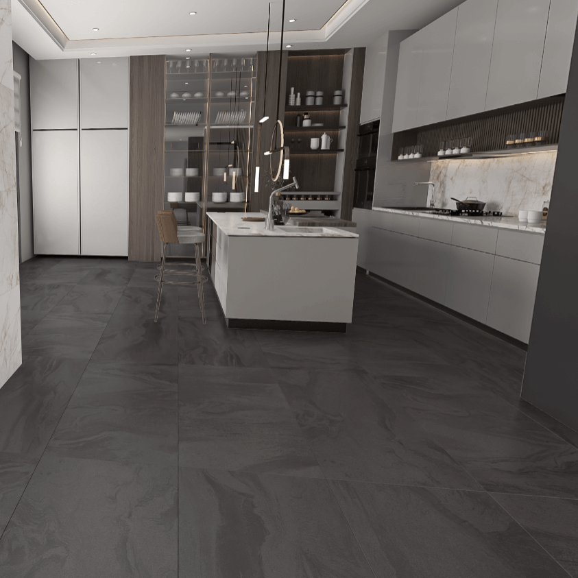 Art Nero Indoor Wall&Floor Porcelain Tile-1200x600mm