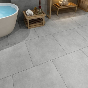 Cemento Grey Matt Indoor Wall&Floor Porcelain Tile - 600x600mm