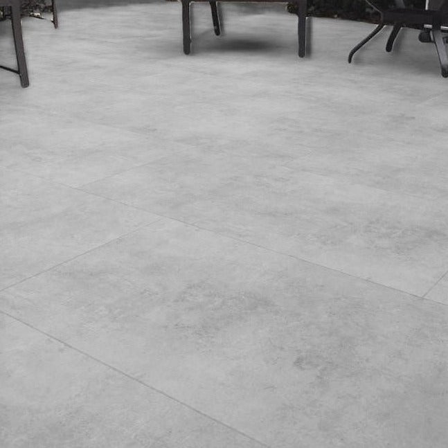Cemento Grey Outdoor Porcelain Paving Slabs - 1200X600x20 mm