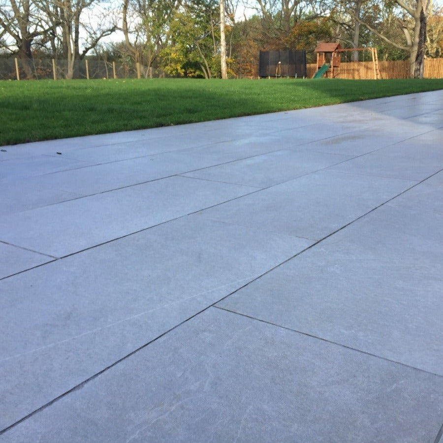 Cool Gris Outdoor Porcelain Paving Slabs - 1200X600x20 mm