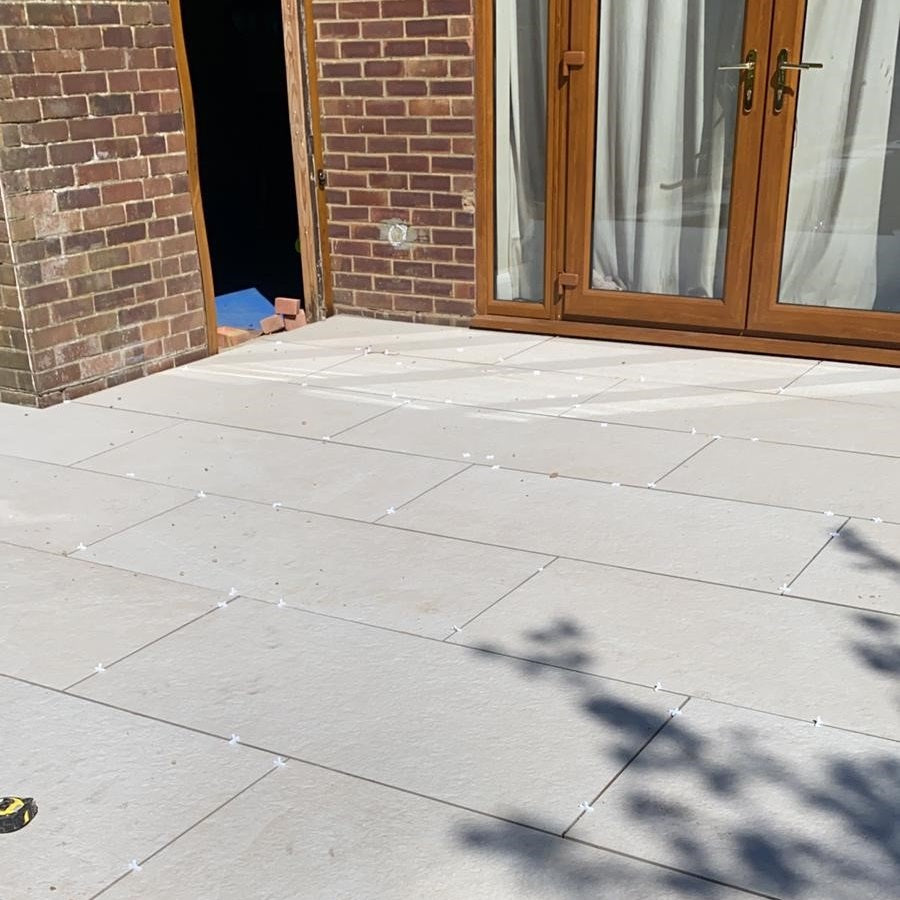 Cool Sand Outdoor Porcelain Paving Slabs - 1200X600x20 mm