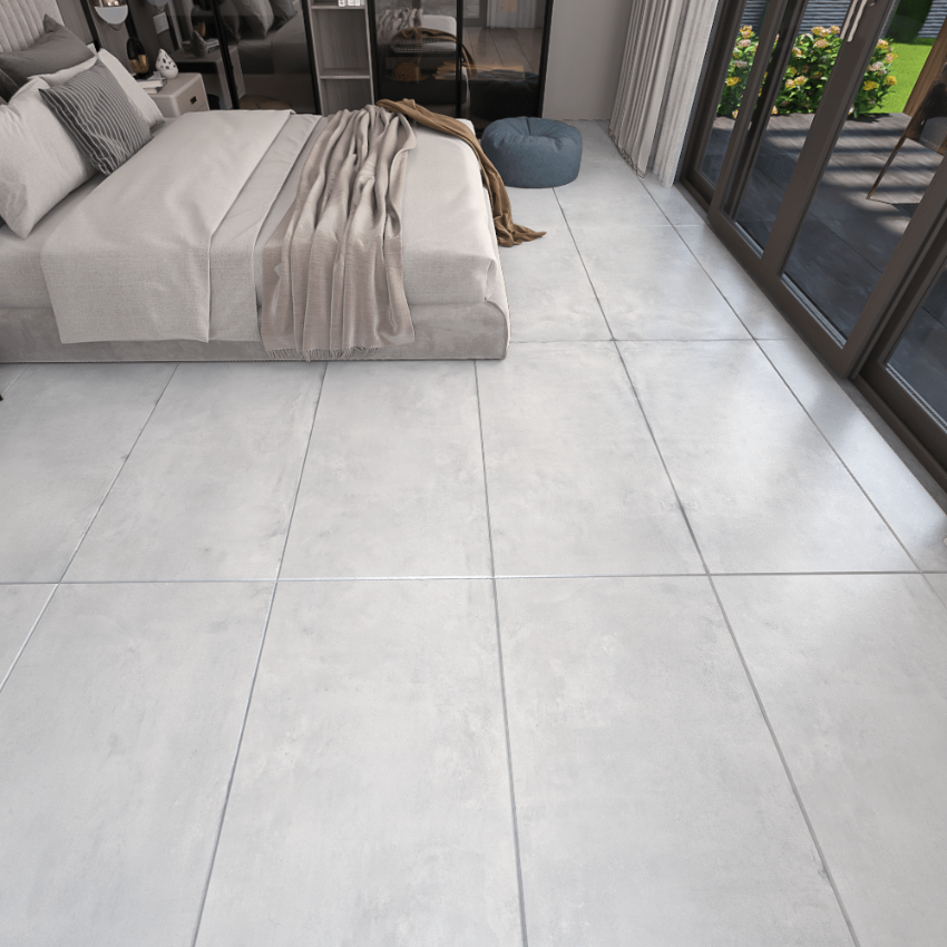 Ever Grey Matt Indoor Wall&Floor Porcelain Tile-1200x600mm