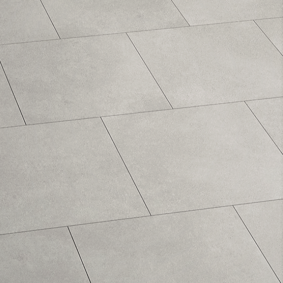 Ferro Light Grey Outdoor Porcelain Paving Slabs - 800x800x20 mm