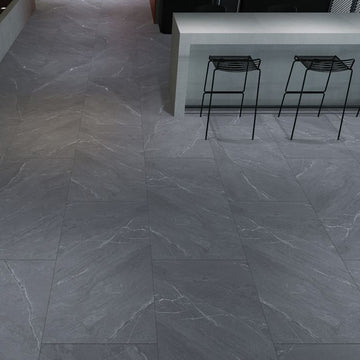 Laguna Anthracite Matt Indoor Wall&Floor Porcelain Tile-1200x600mm