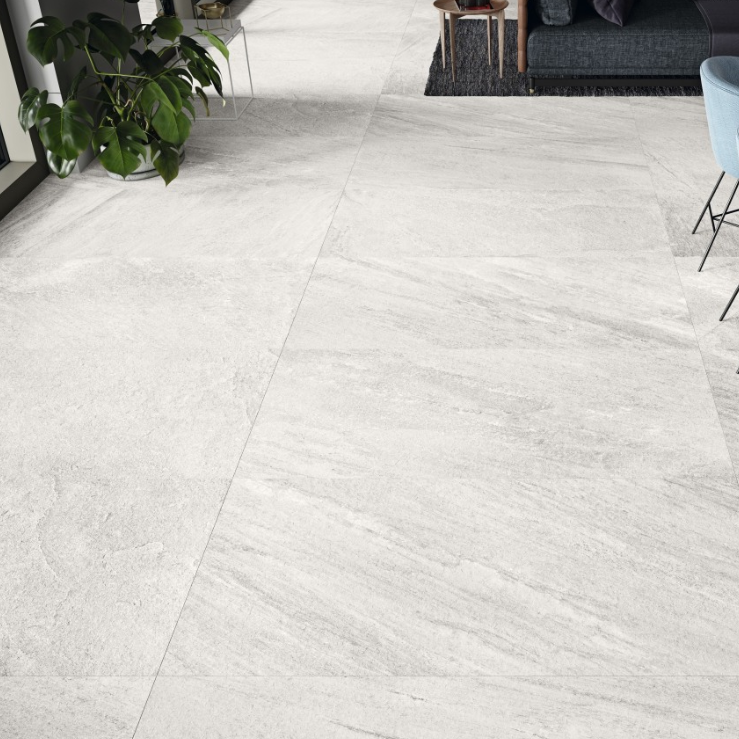Mallorca White Outdoor Porcelain Paving Slabs - 1200X600x20 mm