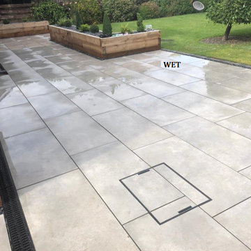 Padova Ice Grey Outdoor Porcelain Paving Slabs - 900x600x20 mm