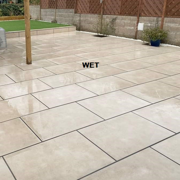 River Sand Outdoor Porcelain Paving Slabs - 900x600x20 mm