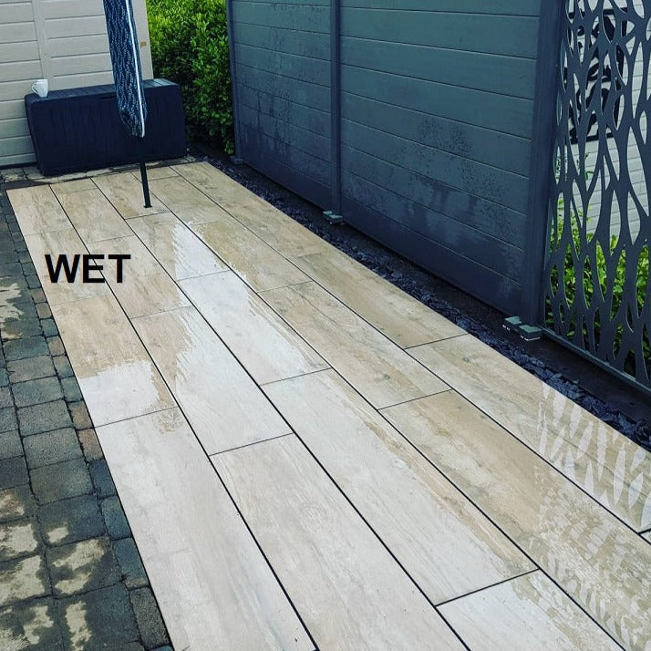 Style Wood Effect Outdoor Porcelain Paving Slabs - 1200x300x20 mm