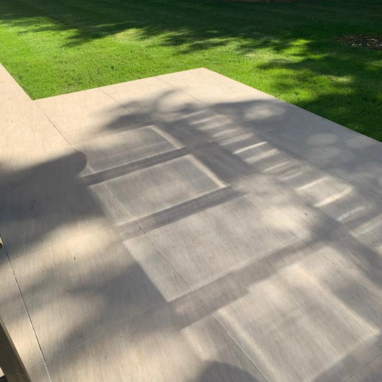 Tasos Beige Outdoor Porcelain Paving Slabs - 900x450x20 mm