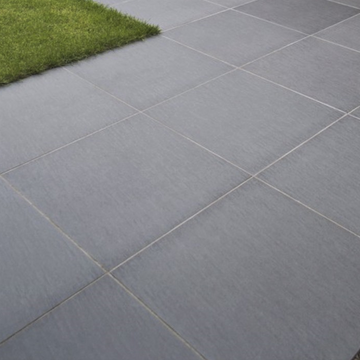 Tasos Nero Outdoor Porcelain Paving Slabs - 600x600x20 mm