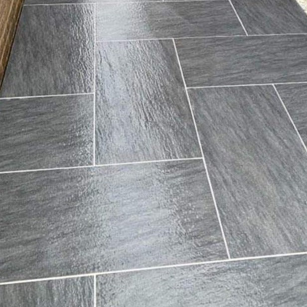 Tasos Nero Outdoor Porcelain Paving Slabs - 900x450x20 mm