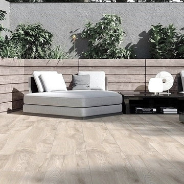 Verona Natural Wood Effect Outdoor Porcelain Paving Slabs - 1200x300x20mm