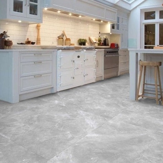 XXL Modena Grey Polished Indoor Wall&Floor Porcelain Floor Tile-1000x1000 mm