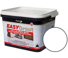 Easygrout Blanco Porcelain Paving Grout - 15kg Tub (Blanco)
