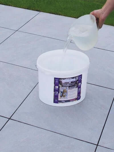 Pro Joint Porcelain Grout Flexible & High Strength Porcelain Paving Grout - 20kg Tub (Mid-Grey)
